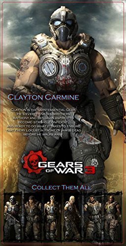 コミック・アニメ NECA Gears of War Clayton Carmine Figura Gears of War 3 S.1 Clayton Carmine : Amazon.es: Juguetes y